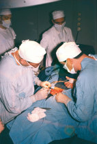 Cirurgia a bordo do navio hospital Gil Eannes