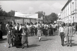 Celebração do 1º de Maio em 1975: Manifestantes