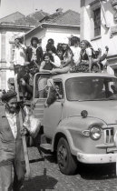 Celebração do 1º de Maio em 1975: Manifestantes