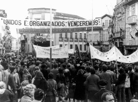 Festa do 1º de maio de 1978, com Zeca Afonso, em Viana do Castelo