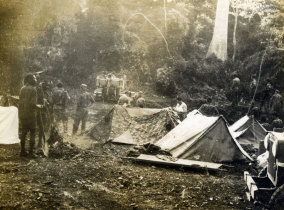 Acampamento militar em Micula