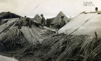 Acampamento militar em Micula