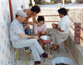 José, Maria, Maria Irene e Cândido